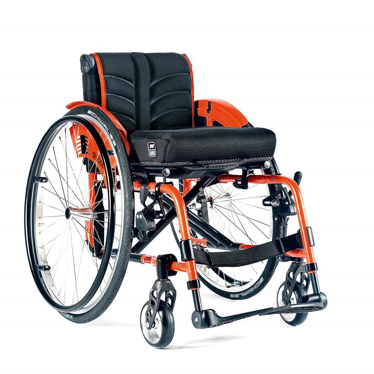 QUICKIE Life T | actief vouwframe rolstoel