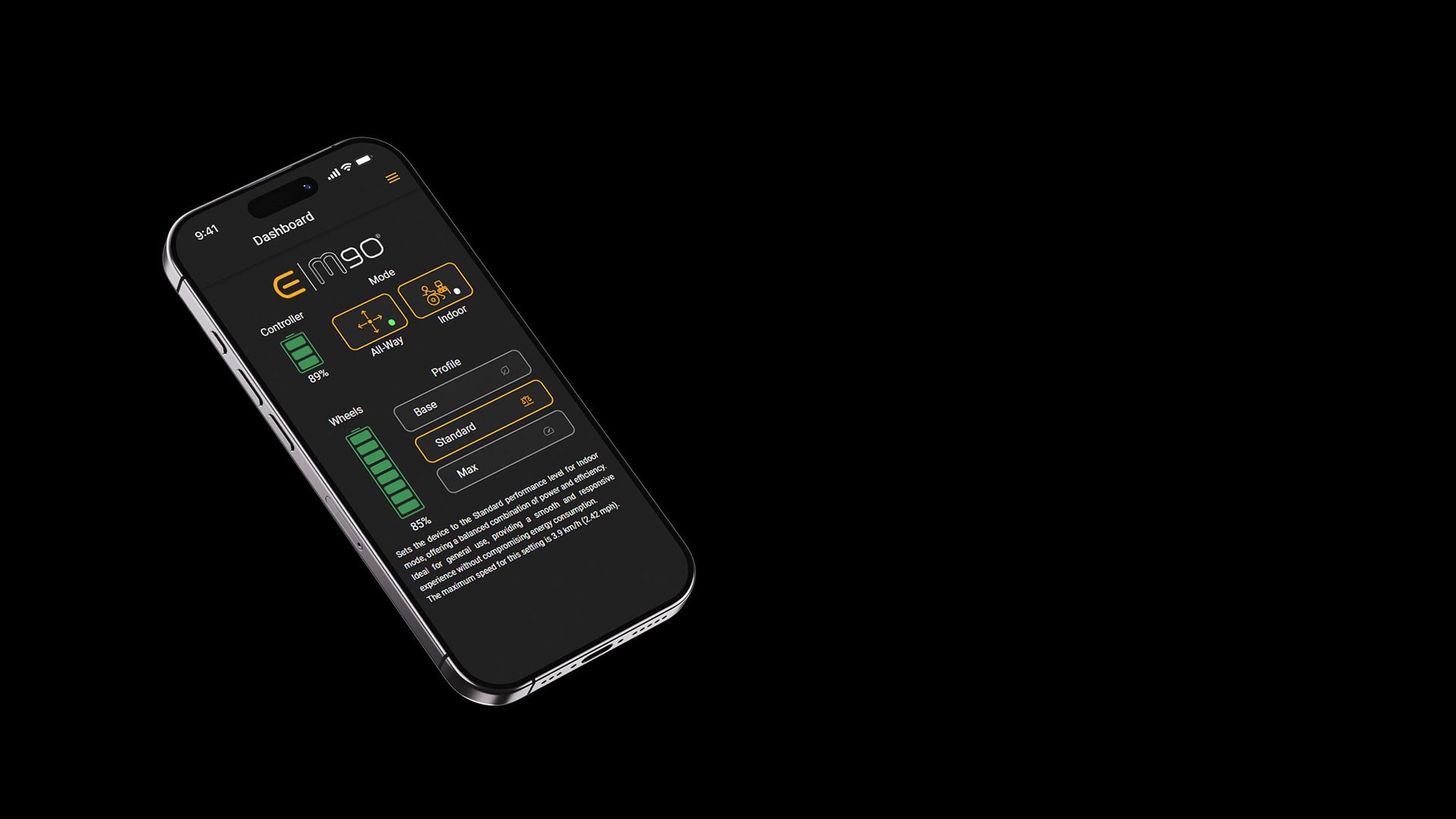 Controle in de palm van je hand met de M90-app