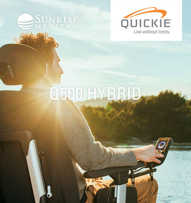 QUICKIE Q500 Hybrid - De beste rijeigenschappen gecomineerd in één!. Meer informatie