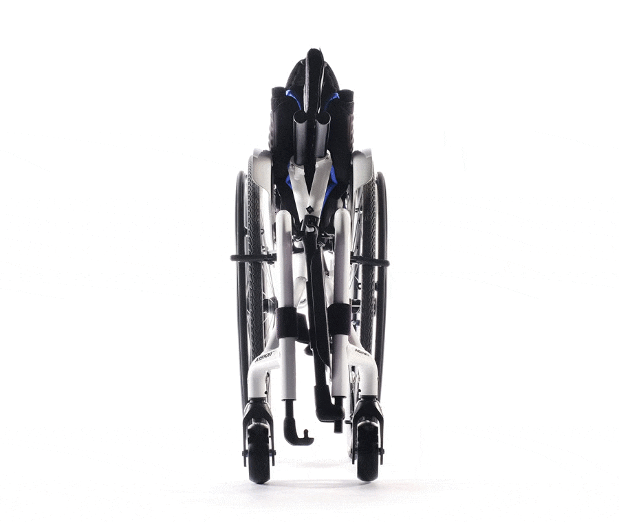 Een ultralicht en compact vouwframe