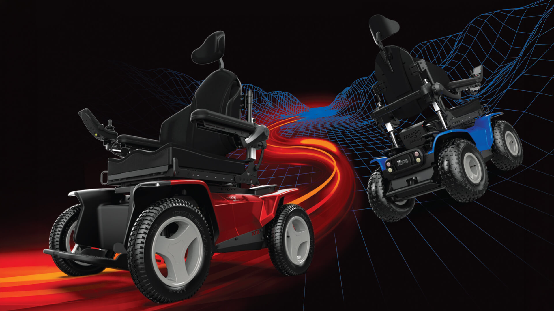 Ontdek onze nieuwe elektrische XT terreinrolstoelen!