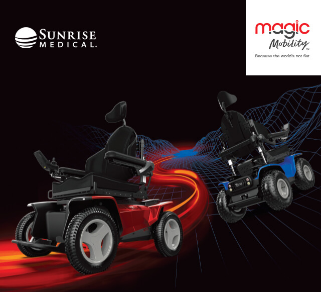 Magic XT Series - Ontdek hoe ver jouw wereld kan reiken met de XT-serie elektrische terreinrolstoelen!. Ontdek de XT-serie!