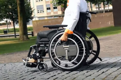 WheelDrive hulpaandrijving voor rolstoelen